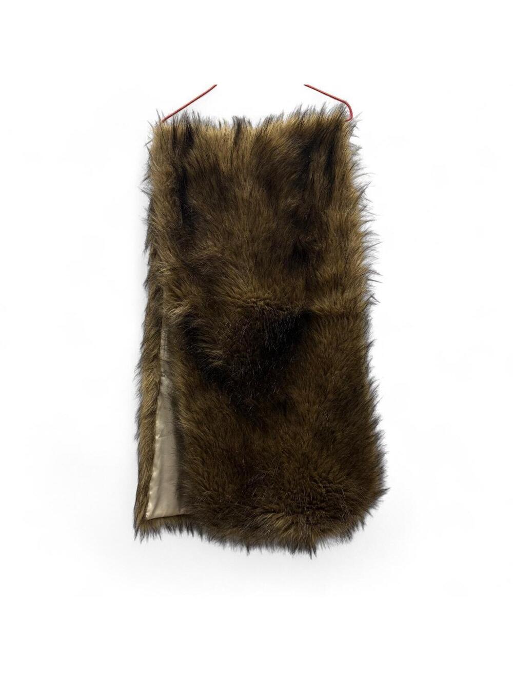 Faux Fur Scarf-wrap
